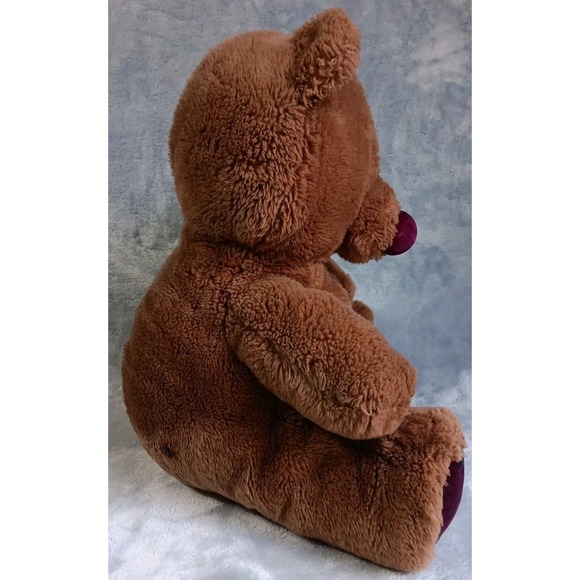 Vintage 1984 Dakin Nature Babies 14" Brown E. Bear Plush Teddy Velvet Paws READ - Picture 2 of 10